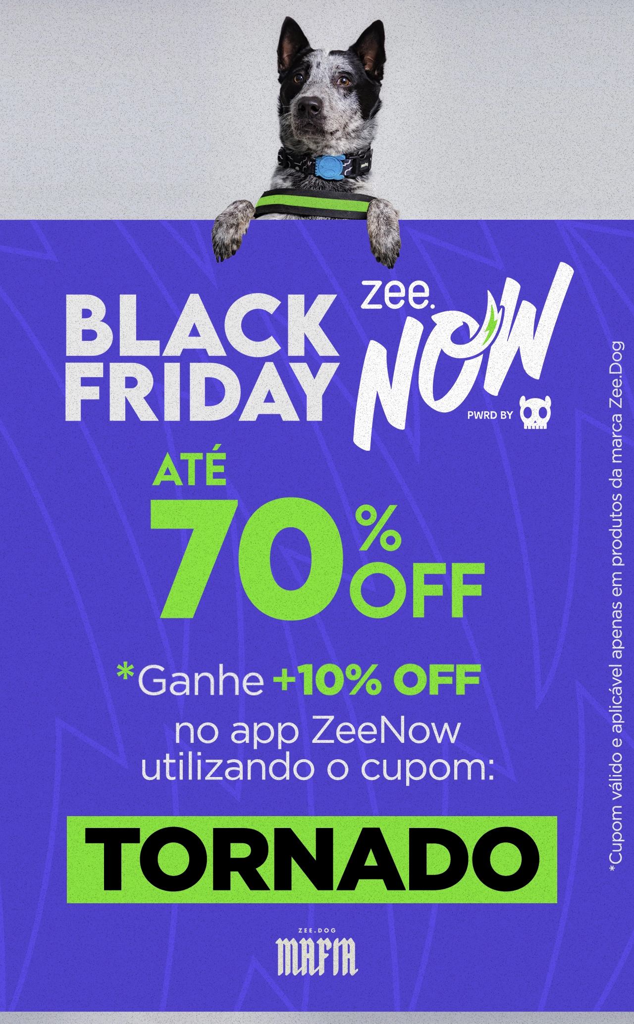 Cupom ZeeDog é TORNADO para 10% de Desconto